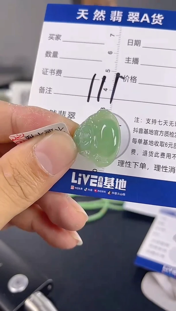 颈饰未镶嵌翡翠纯天然缅甸翡翠A货