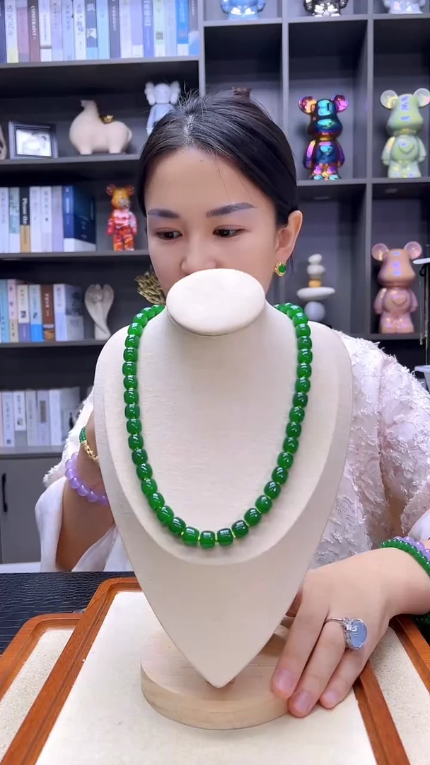 高货diy劲饰桶珠项链