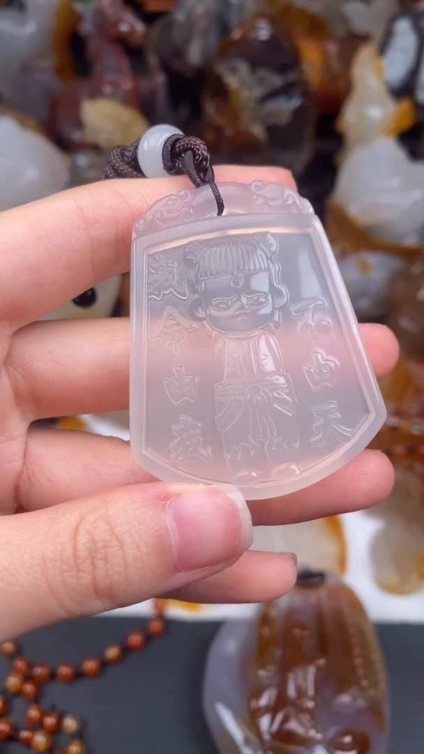 玛瑙/玉髓颈饰未镶嵌AA