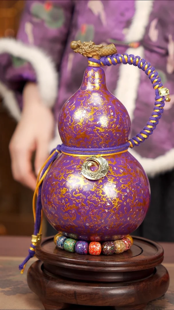 【闪购商品】151易林高端工艺大漆酒葫芦--368
