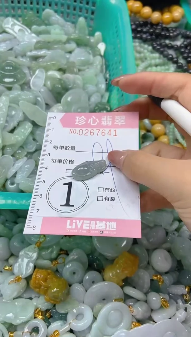 翡翠未镶嵌颈饰闪购0267641