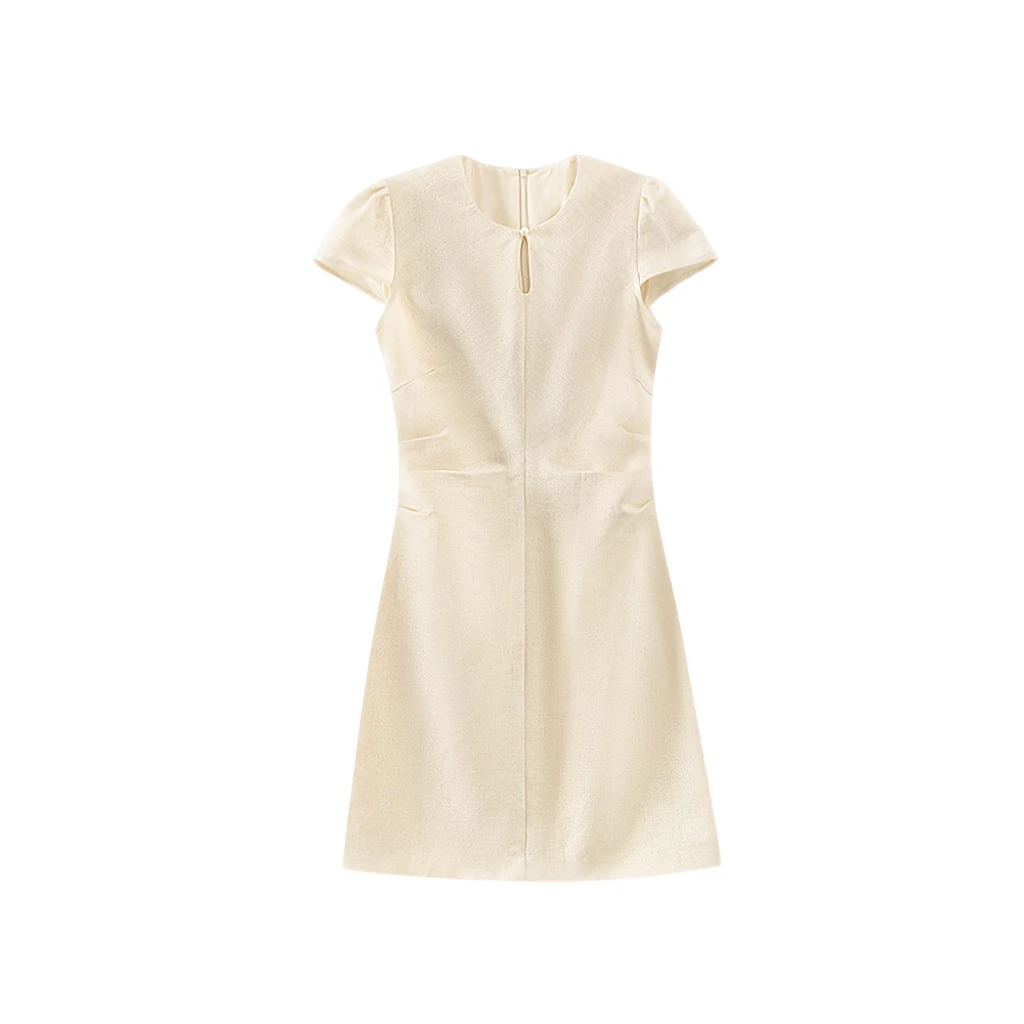 2025新款【四季青小封家轻奢】轻盈静奢风设计连衣裙53689176