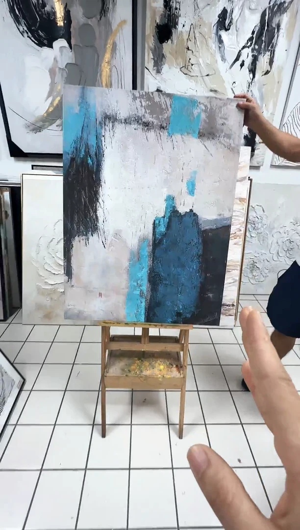 168现代装饰画油画75cm*100cm