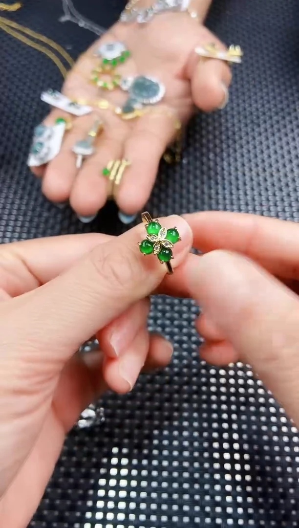 【闪购商品】翡翠戒指未镶嵌11111111