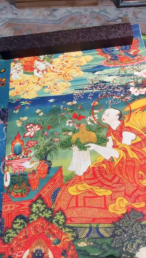 卷轴画卷轴画旭旭的唐卡