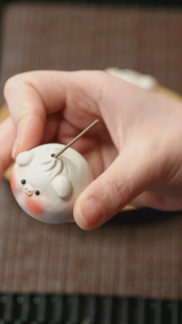 【闪购商品】紫砂茶壶茶宠-小猪包