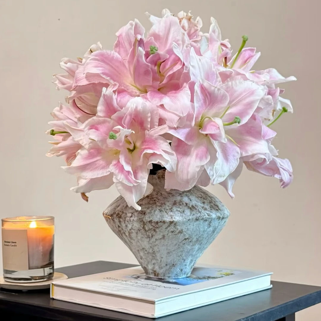 【云舍花卉】【双钻】重瓣百合 全场任意满两单及以上鲜花包邮发货