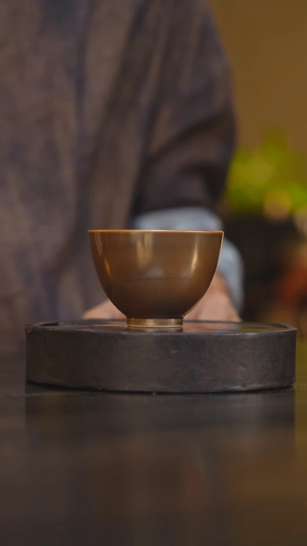 122柴房陶瓷柴烧主人杯