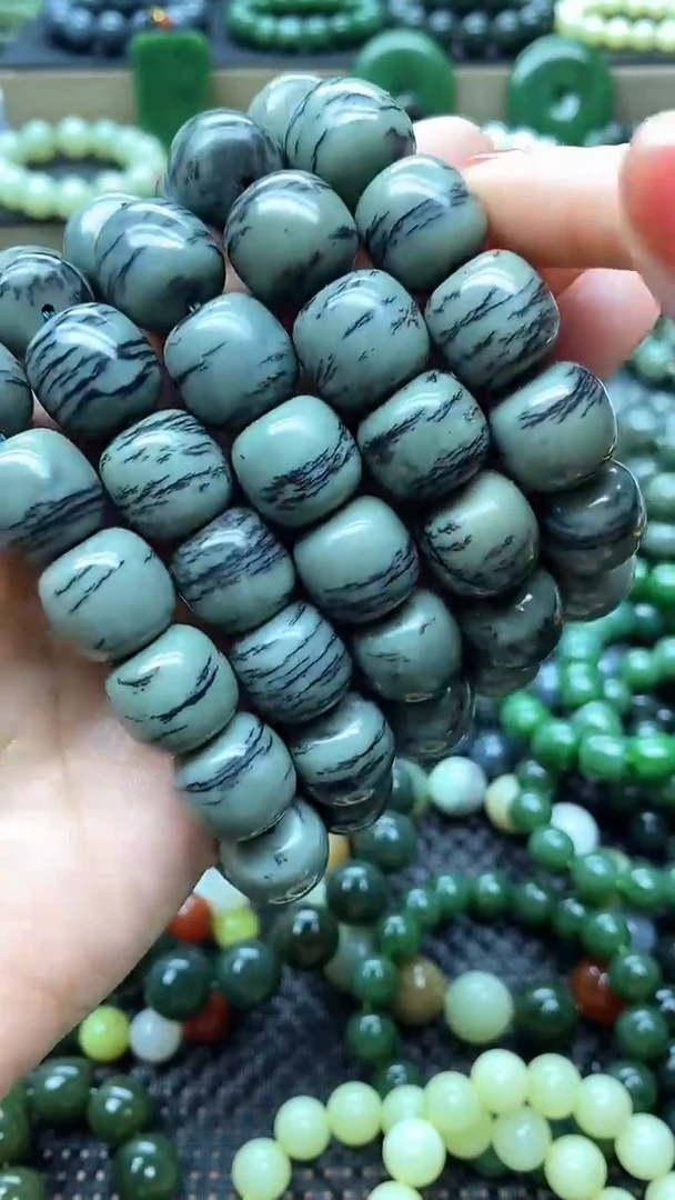 手串未镶嵌和田玉16一线天多样性发货拍一发一