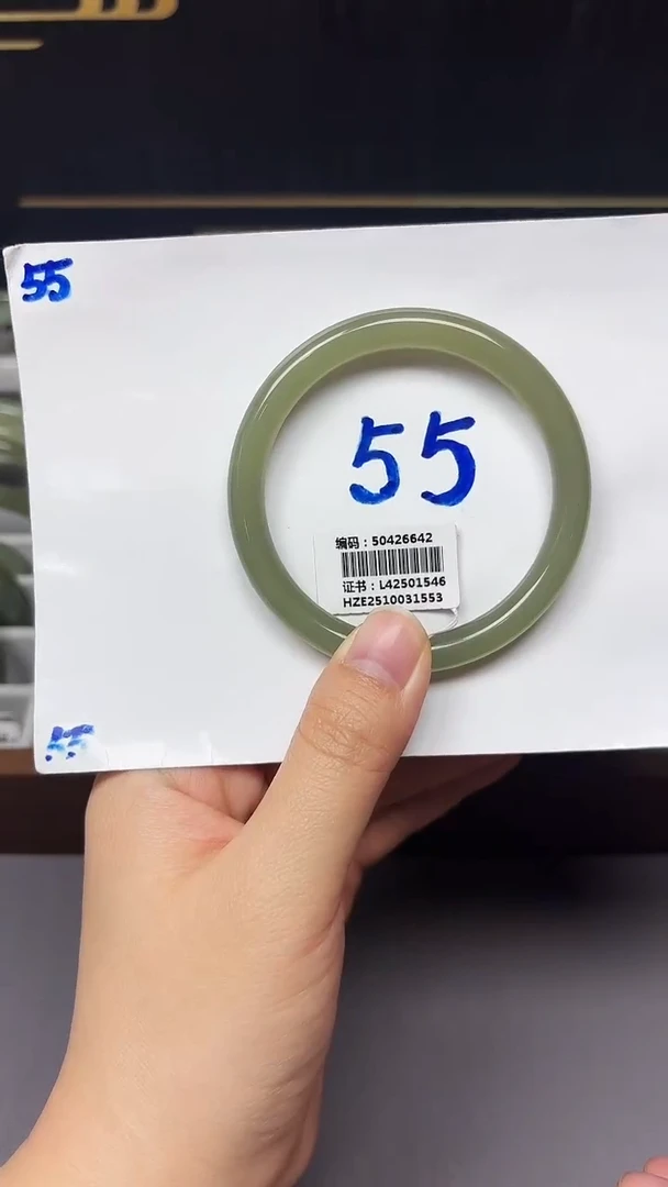 未镶嵌手镯和田玉6642