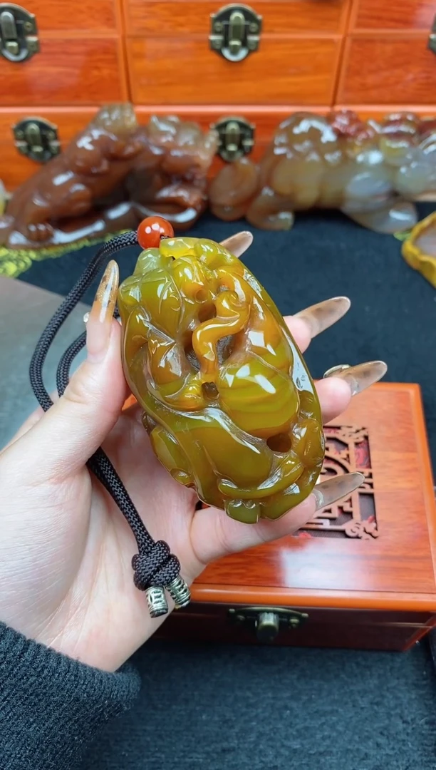 未镶嵌玛瑙/玉髓珠宝奇石洪*0