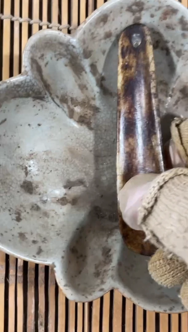 瓷片手工，手绘，陶瓷