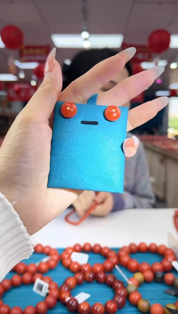 【闪购商品】南红玛瑙耳饰18K金镶嵌1.18-（多样式）