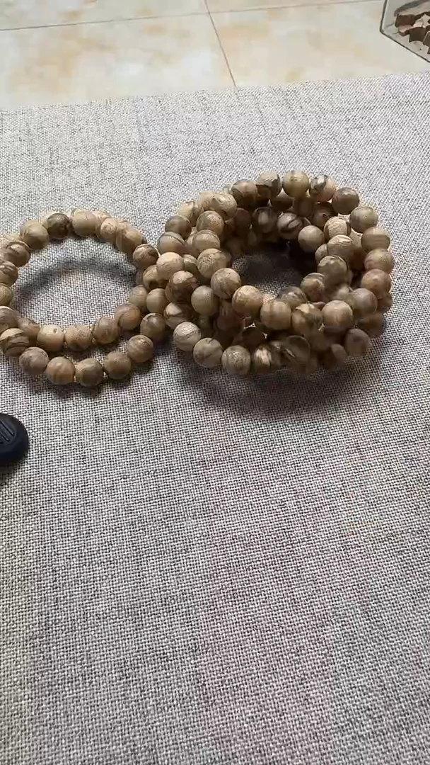 沉香手串达拉干1.0圆珠-多样性发一