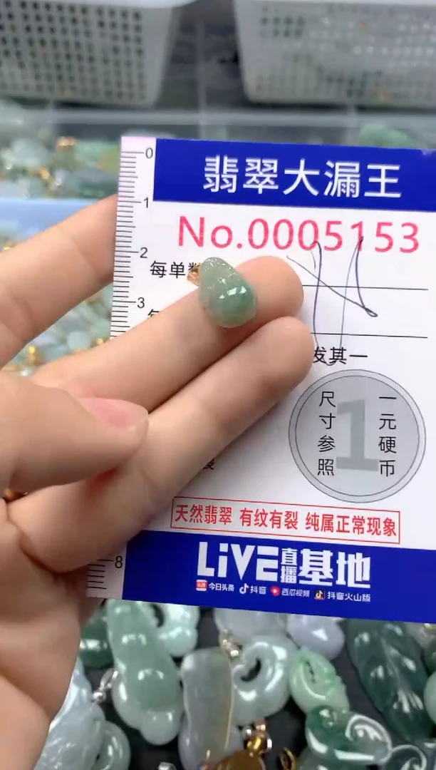 颈饰未镶嵌翡翠5153