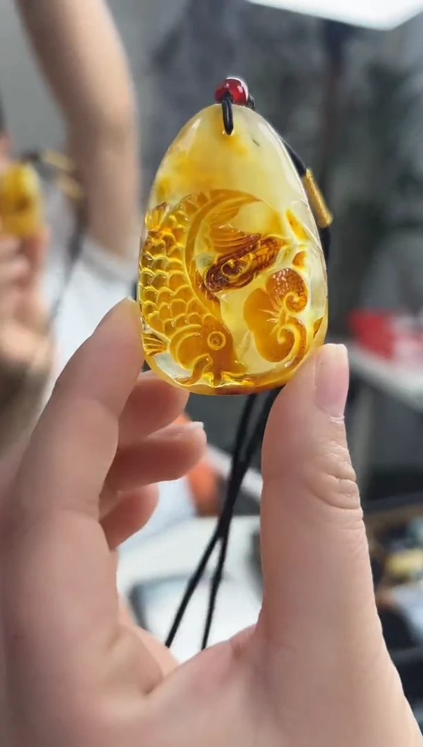 裸石蜜蜡未镶嵌天然琥珀蜜蜡