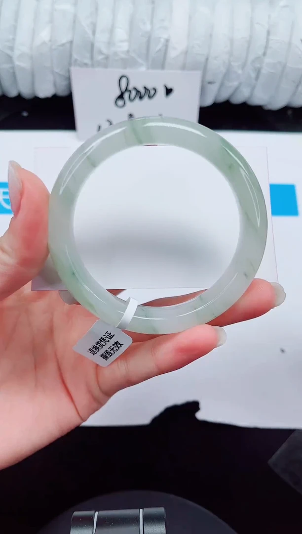 未镶嵌手镯石英质玉284-55/56