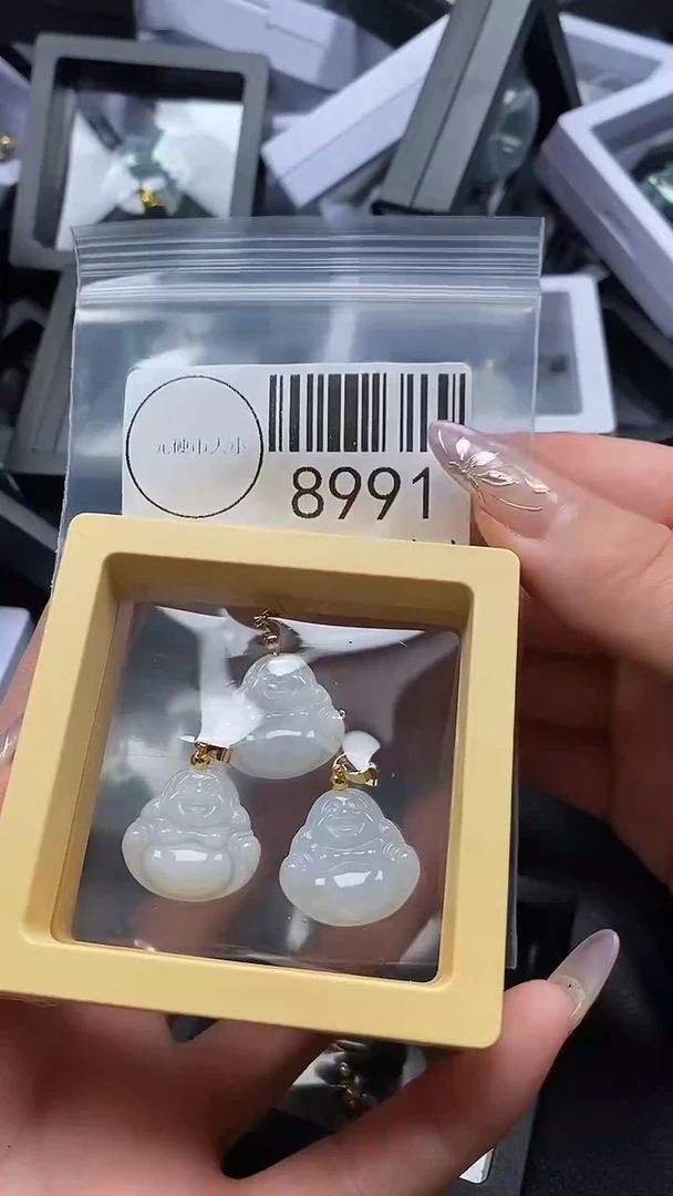 吊坠(不含链)未镶嵌翡翠8991