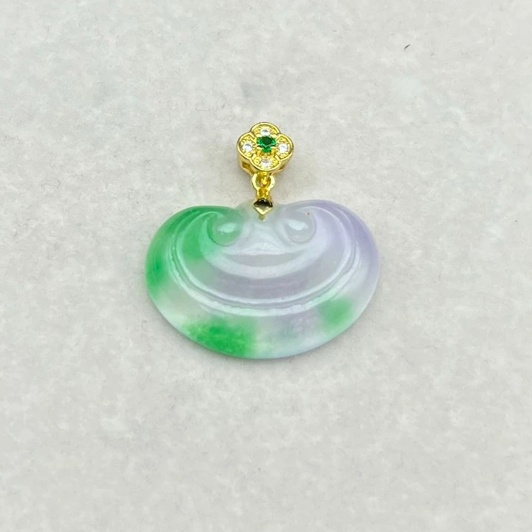 A19 冰彩如意挂坠 时尚精美  (多样性发其一)