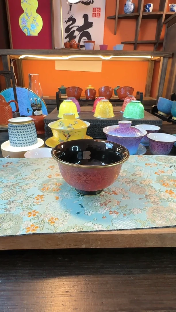 【闪购商品】景德镇手工手绘陶瓷茶具