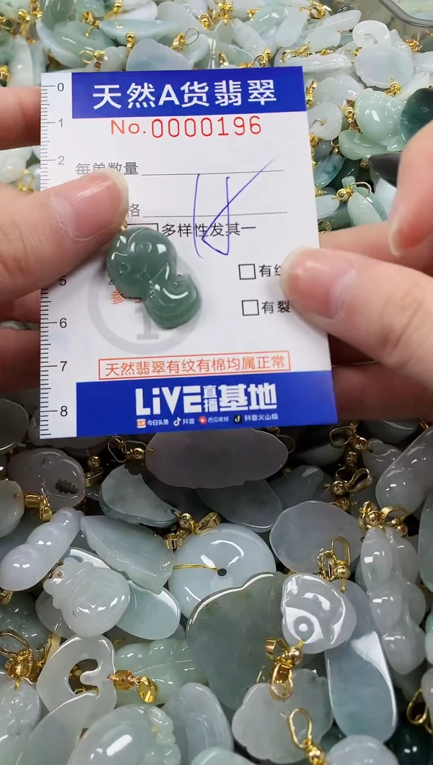 颈饰未镶嵌翡翠纯天然a货翡翠