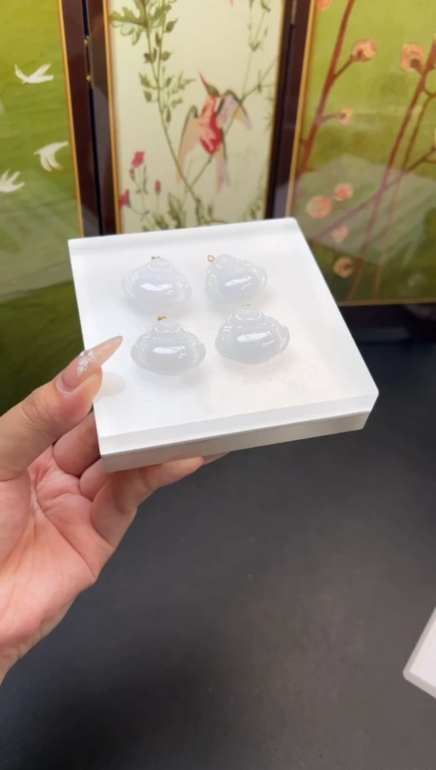 吊坠(不含链)未镶嵌翡翠佛公G998T0919019多样性发一