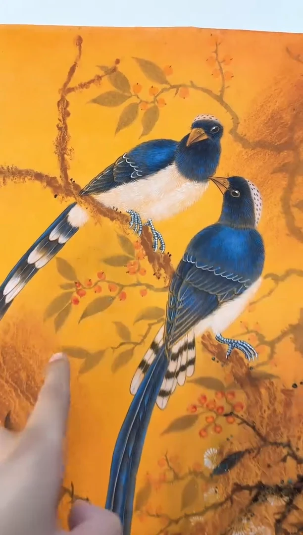国画周建真老师绘画作品28-15