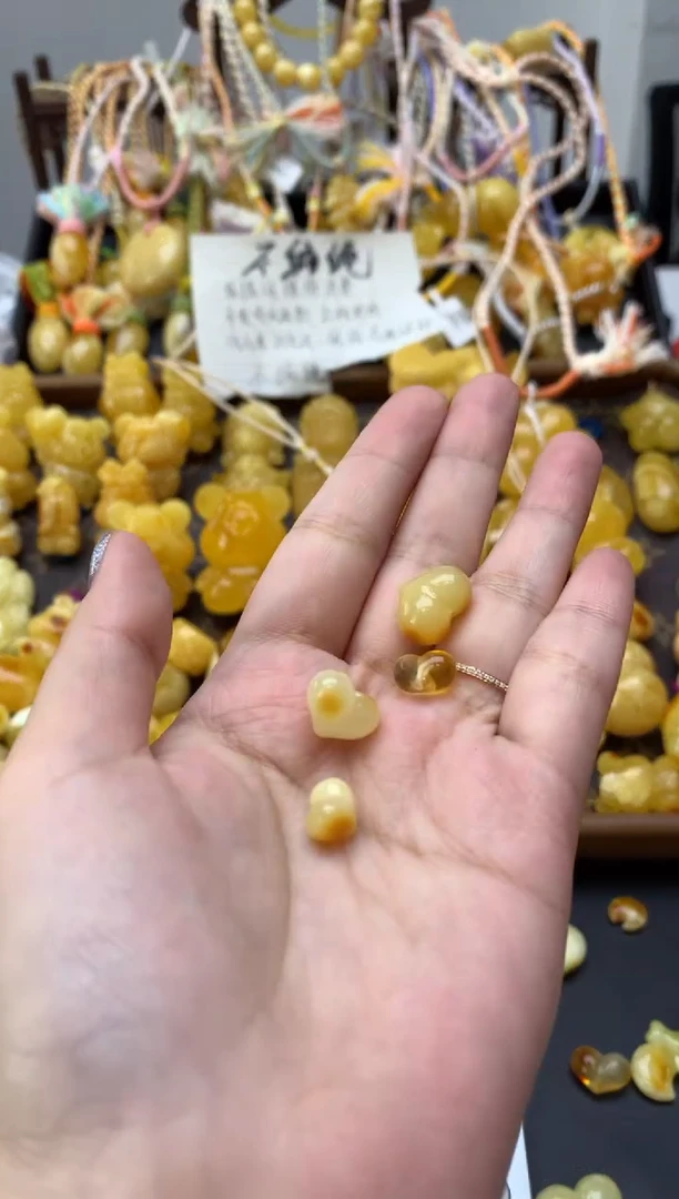 未镶嵌琥珀珠宝奇石052琥珀蜜蜡微瑕品