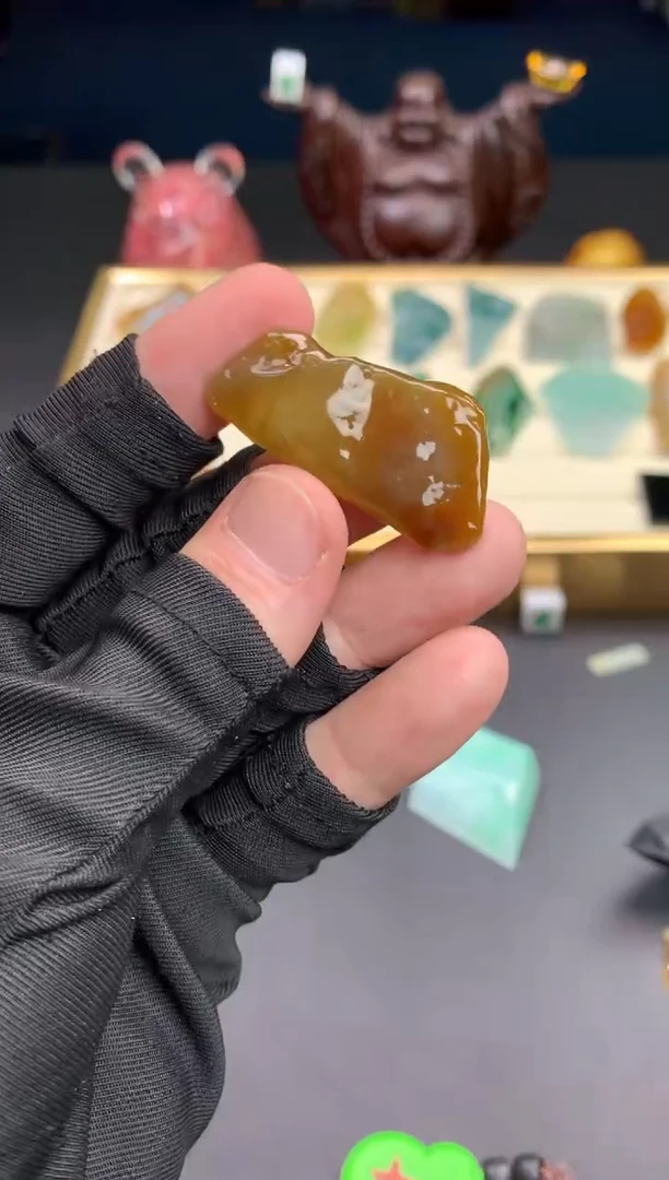 未镶嵌定制翡翠西****）天然翡翠裸石（包工）