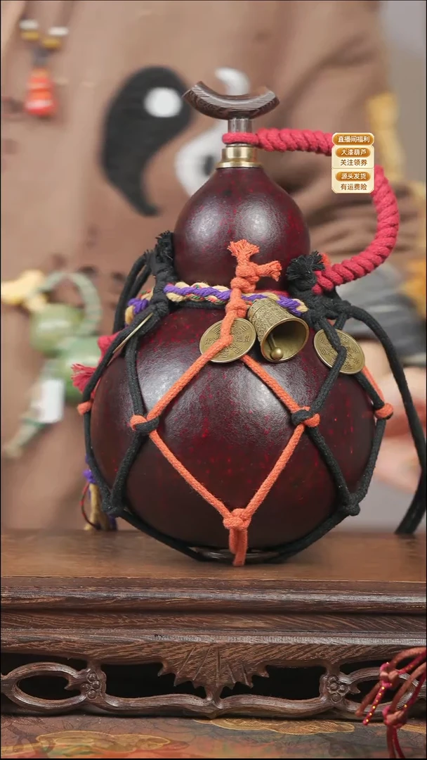 WQ093网兜款葫芦不包手串