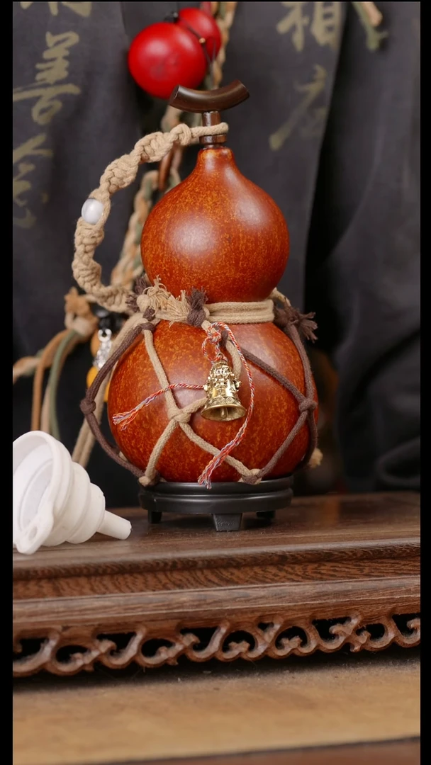 248号精品天然大漆酒葫芦一物一拍~