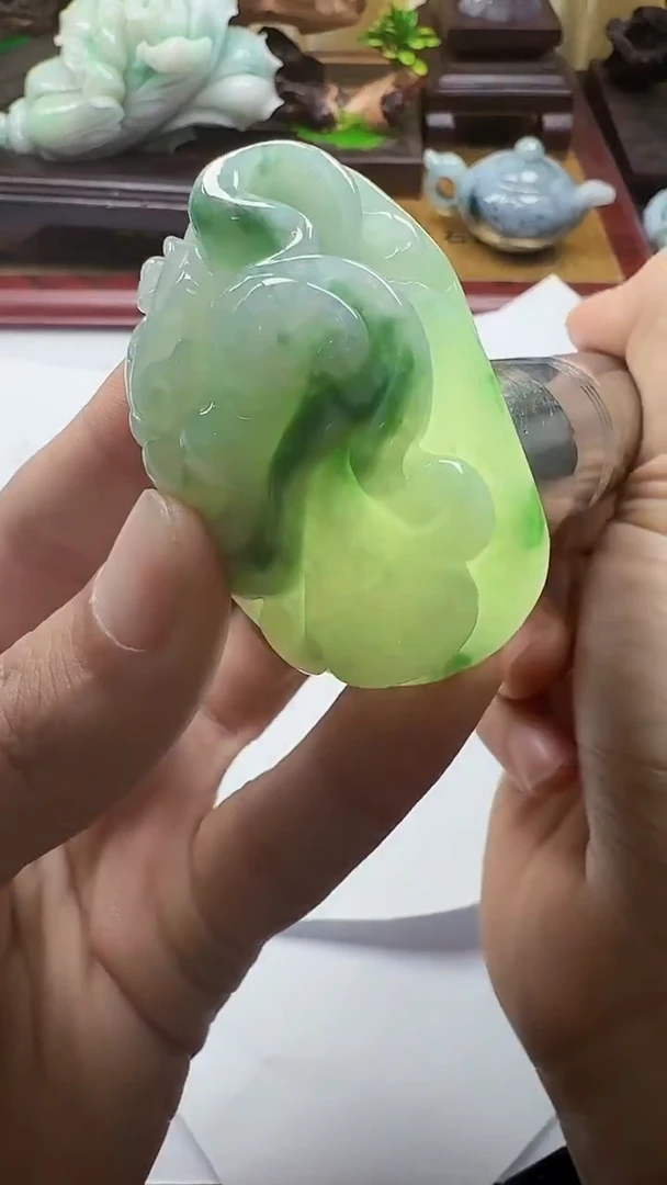 吊坠(不含链)未镶嵌翡翠1