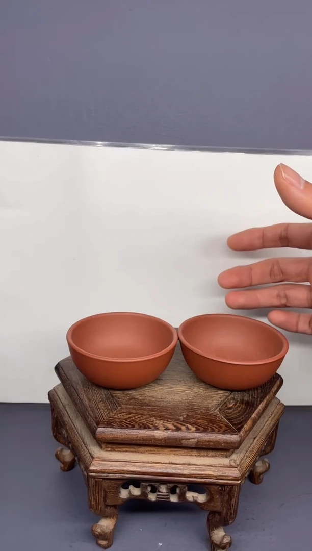 【闪购商品】紫砂茶壶红泥  小圆杯  2