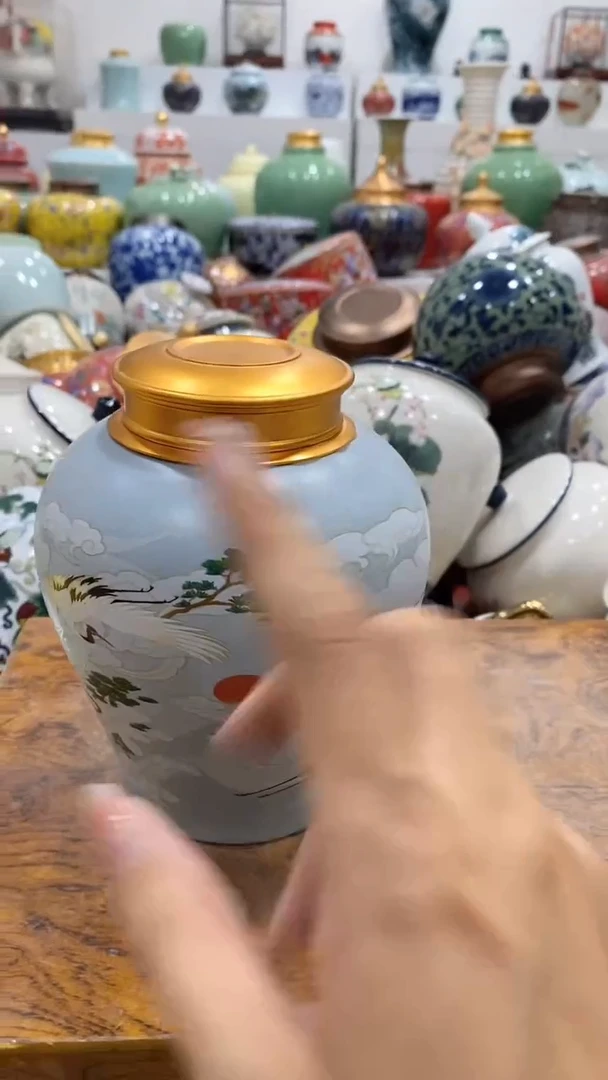 摆件茶叶罐密封罐储存罐