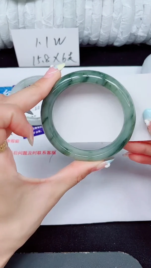 未镶嵌手镯石英质玉447-56/57