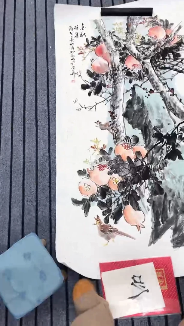 精品国画花鸟作品