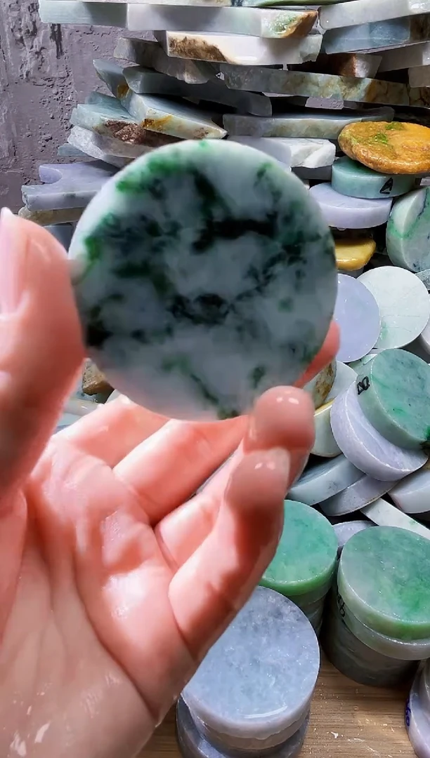 裸石翡翠天然翡翠A货玉 南 401