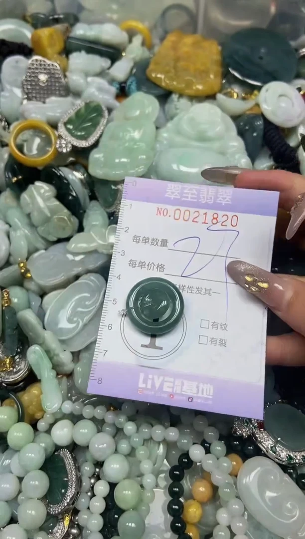 【闪购商品】翡翠颈饰未镶嵌闪购0021820