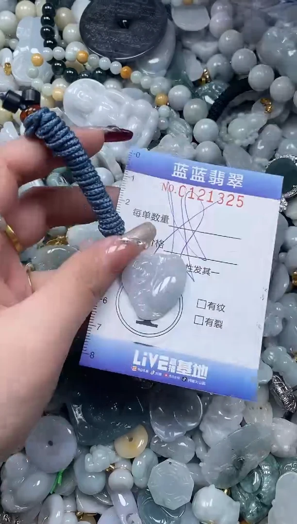 【闪购商品】翡翠颈饰未镶嵌闪购0121325多样性发其一