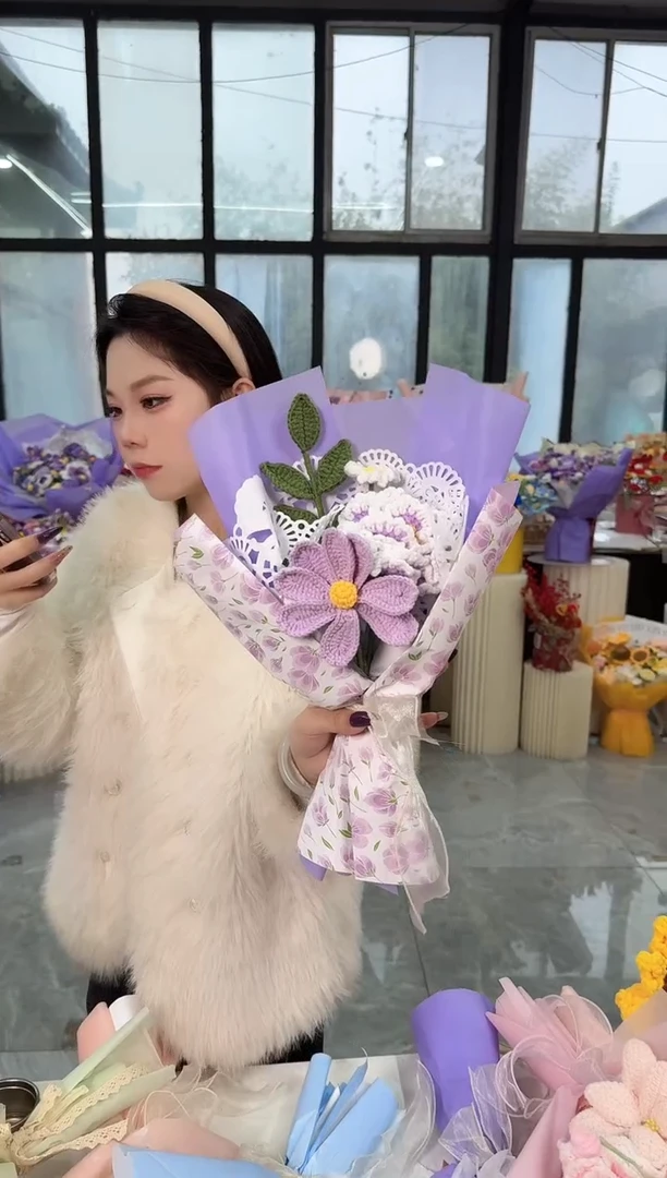 非遗手工定制花束，孤品清仓！