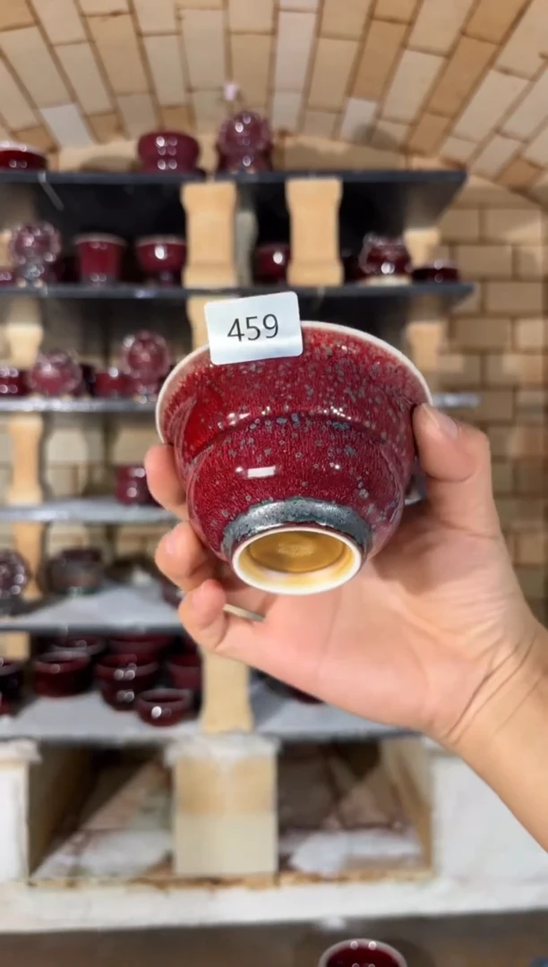 杯精品窑变钧瓷茶器