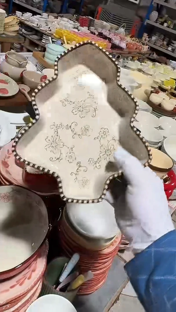 陶瓷珠点圣诞微瑕凑满20元包邮