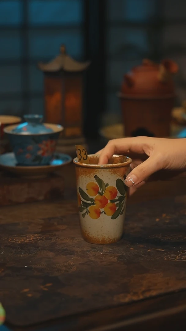 陶瓷景德镇高温釉下彩手工手绘款式