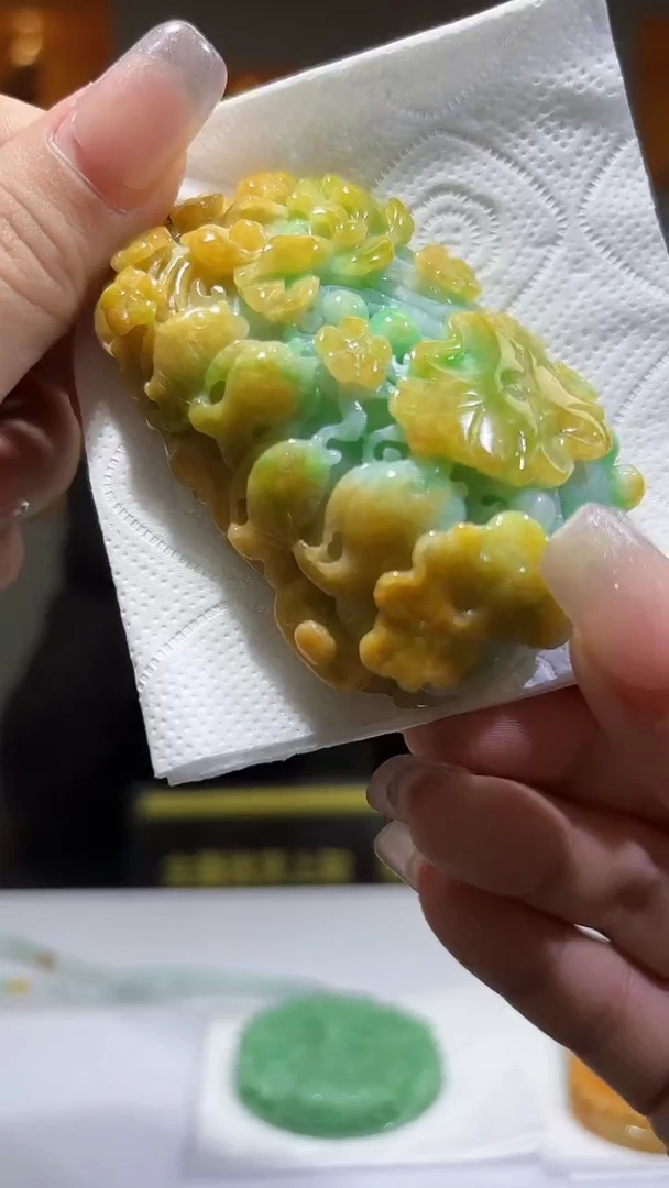 未镶嵌定制翡翠32/0104/C/金玉满堂