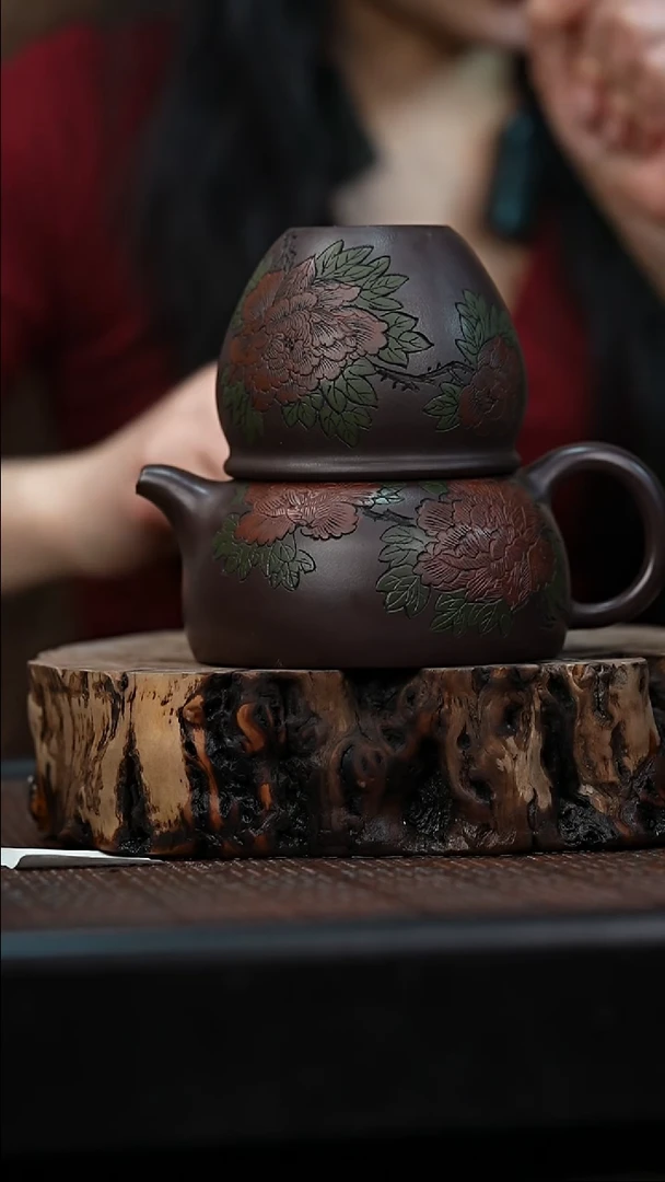 宜兴岁颐传砂原矿全手12+杯子