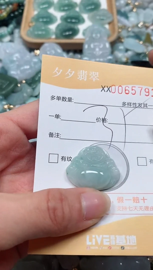 【闪购商品】翡翠颈饰未镶嵌闪购商品0065791