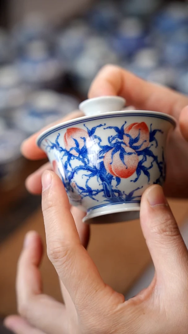 牧山九桃盖碗1111111