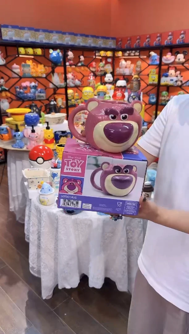 瓷片@@草莓熊陶瓷杯（礼盒）