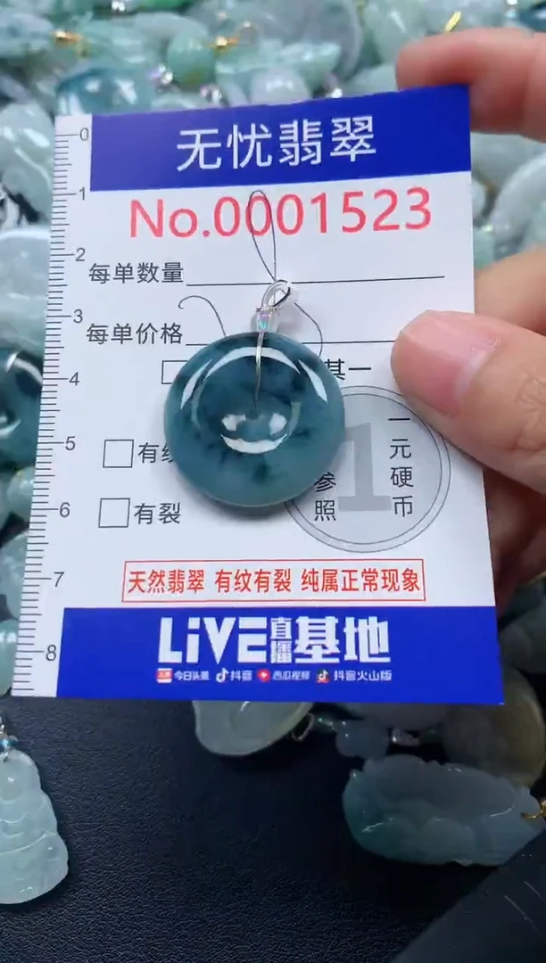 颈饰未镶嵌翡翠1523