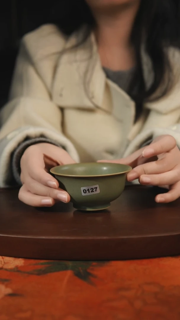 杯子瓷127 柴烧 汝州原产地原矿仿古老釉